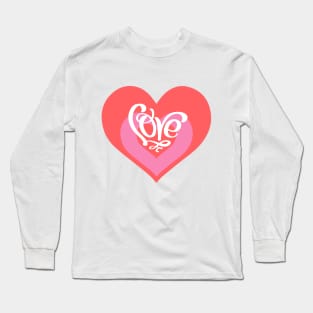 Heart - Valentine's day Long Sleeve T-Shirt